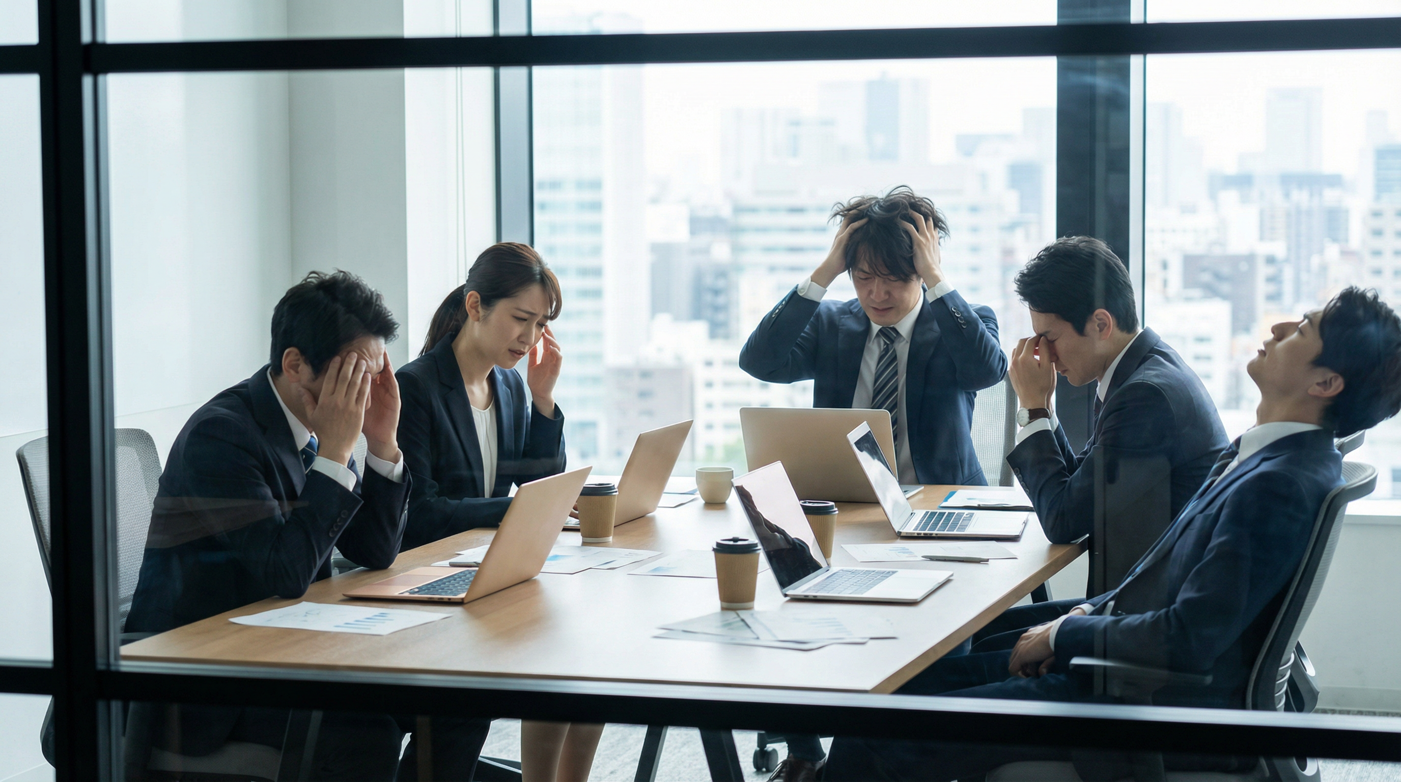 応募は来るが面談が取れない